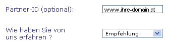 Feld Partner-ID